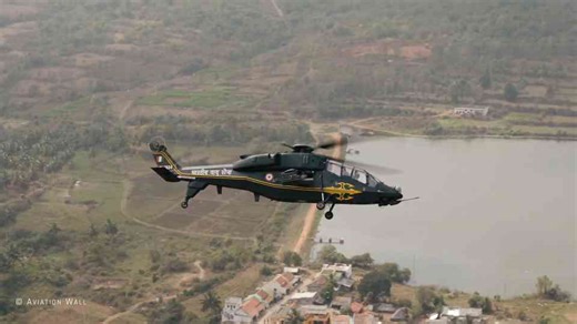 Watch India’s Prachand light combat helicopter in air to air footage