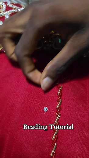 Beading Tutorial ❤️ #beadingtutorial #beading #beadingtiktok #beadinglessons #beadingtok #diybeading #beadingdiy #beadingtechniques #beadingtips