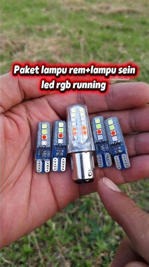 Brake light package + RGB LED running turn signal lights #brakelights #turnsignallights #shorts