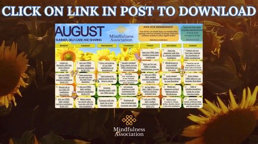 August is upon us and this means it is time for our new free...