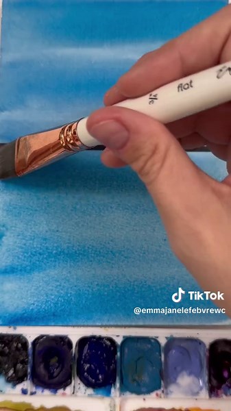 Mastering the Perfect Flat Wash in Watercolor Painting