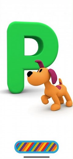 Pocoyo English alphabet - P - Learn English with Pocoyo and friends #pocoyo #english
