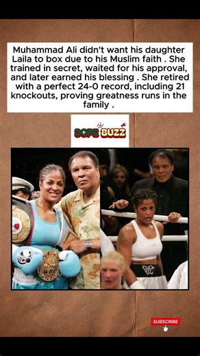Muhammad Ali Legacy: Daughter Laila Ali Became a Boxing Legend Against Her Father's Wishes🥊