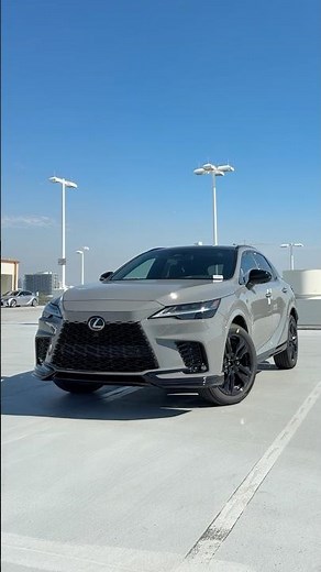 🚨 Just Landed: The Exclusive 2025 Lexus RX 500h Black Line Special Edition #automobile #LexusRX