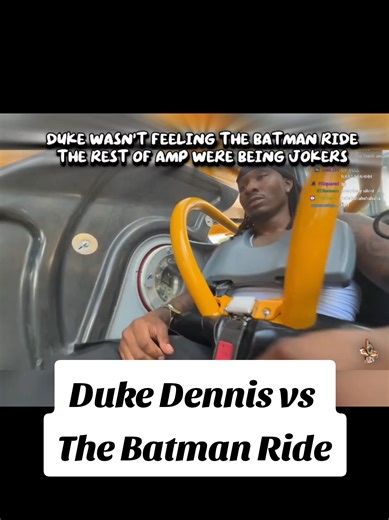 Duke Dennis Reacts to the Batman Ride Experience