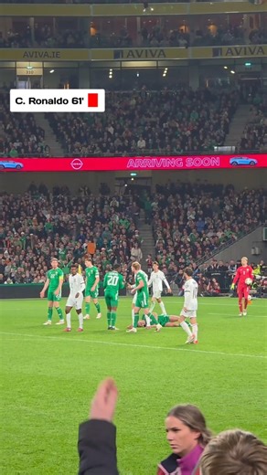 90min.hub official on Instagram: "Ronaldo's red card . . . . .. . . #CristianoRonaldo #CR7 #Ronaldo #PortugalFootball #IrelandVsPortugal"