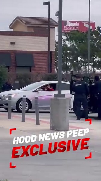 1960 and Cypress Station Robbery suspects refused to come out of vehicle. HCSO Deputies got them in custody! A Hood News Peep sent this in. | Grizzy's Hood News