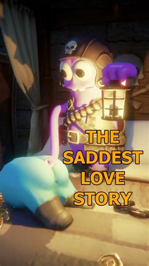Saddest love story 🍑 #coophorror #gaming #coopgame #funny #indiegame #funnymoments