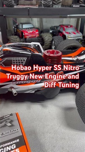 Hobao Hyper SS Nitro Truggy New Engine and Diff Tuning #nitro #rccar #rcmonstertruck #rcfun