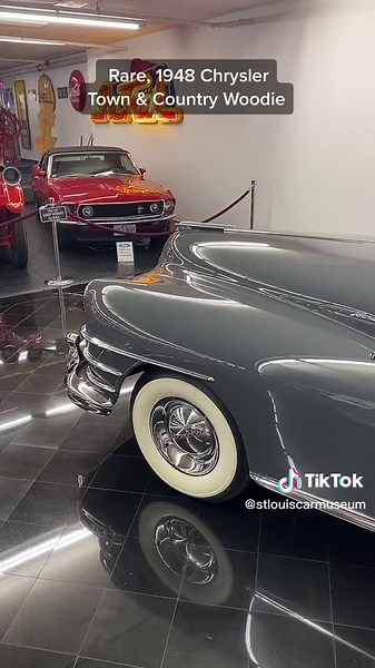 What was once a stunning classic is now a minivan 🫣 #1940s #Chrysler #classiccars #vintagecars #cars @ the #stlouiscarmuseum