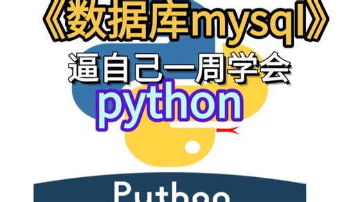【python数据库mysql】三天超快速入门Python目前B站最全最细的Python零基础入门全套教程，包含所有干货！