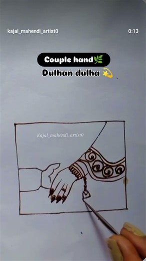 couple hand 🌿💫 #artist #love #couple