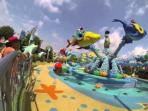 One Fish Two Fish ride at Islands of Adventure in Orlando