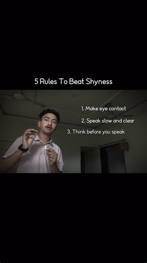 How To Stop Being Shy (5 Simple Rules)
