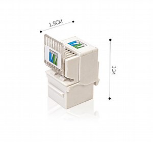 [Hot Item] Rj11 Toolless Module, Cat3 Voice Module, Gold Plated Keystone Jack Three Types of Information Module
