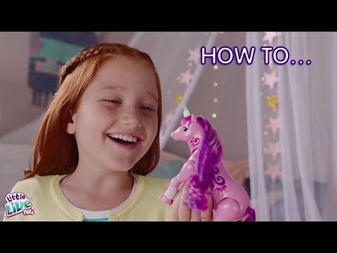 Little Live Pets - Sparkles My Dancing Unicorn | How to Care & Play