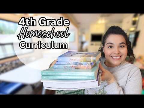 4th Grade HOMESCHOOL Curriculum Picks for the 2026 - 2027 Homeschool YEAR