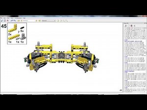Building Instructions: LEGO Technic 4x4x4 Offroader