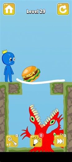 draw to save rainbow monster seviye 29