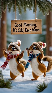 Good Morning, It’s Cold, Keep Warm - Song #GoodMorningEveryone #goodmorning | Greetings To You