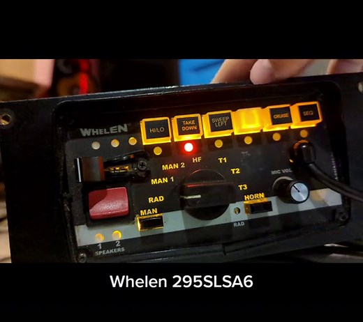 Whelen 295SLSA6 Siren Demo PT.1 #federalsignal #code3 #whelen #911 #emergencyequipment #police #emergency #siren #CVSPaperlessChallenge