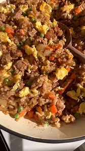 1.3K views | Healthier Asian Takeout Recipe  Pork Fried Rice is a savory, stir-fried rice recipe that is loaded with tender pork, fluffy rice, vegetables, and scrambled eggs, making it a balanced and satisfying meal! Skip the takeout and make this easy recipe at home! Follow Chef Savvy for healthier recipes! | Chef Savvy | Facebook