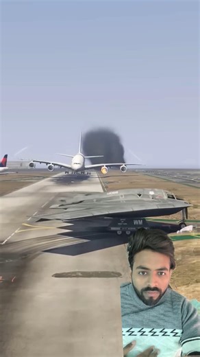 AIRBUS A380 Emergency Landing 😱On Runway _ Terrifying Moment