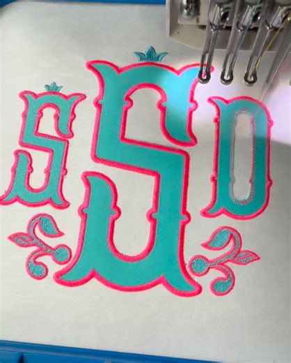 New 10/14 Fat Nola Applique Machine Embroidery Font Design 6 7 8 10" #apexemb #embroideryfonts #appliqueembroidery #appliquefont #embroiderydesign | Apex Embroidery Designs