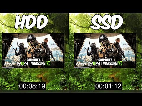 Warzone 2.0 | SSD Vs HDD | Load Time Test | Game Performance Test