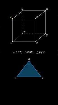 Cube Geometry Challenge: Equilateral Triangles