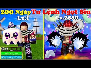 [BloxFruit] 200 Days Sweet Commander Katakuri Awakens Haki V2 Super Mochi Power