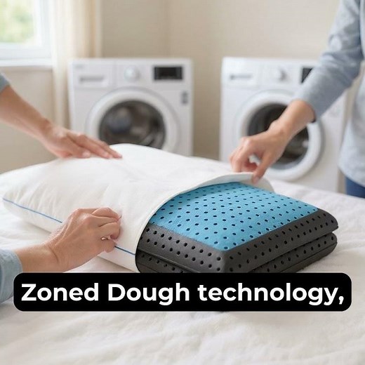 Malouf Memory Foam Pillow — Real Comfort, Real Support