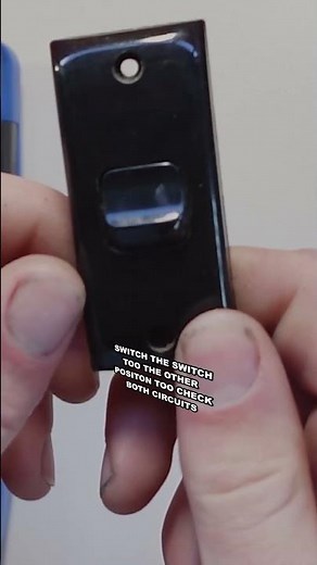 Quickly Test A Light Switch in 30 Sec With Just A Ohm Meter! #shortsfeed