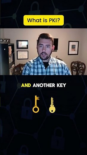 What is PKI (Public Key Infrastructure)? Simplified! #shorts #cybersecurity #cissp
