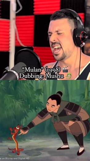 Mushu from “Mulan” (1998) 🐉🎬🎙️ Eddie Murphy #Mulan #disney #acting | Ethan Trace