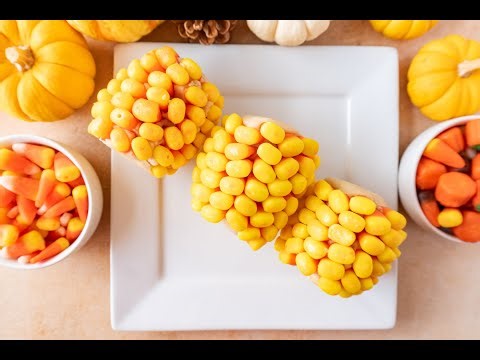 Candy Corn on the Cob