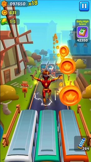 Subway Princess Runner Gameplay 🎮 | Epic Subway Run | #Shorts