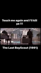 This is by far Bruce Willis best role ever !!! #brucewillis #TheLastBoyScout #TonyScott #action #actionmovies #drama #90snostalgia #90s #90skids | Chase Dudley