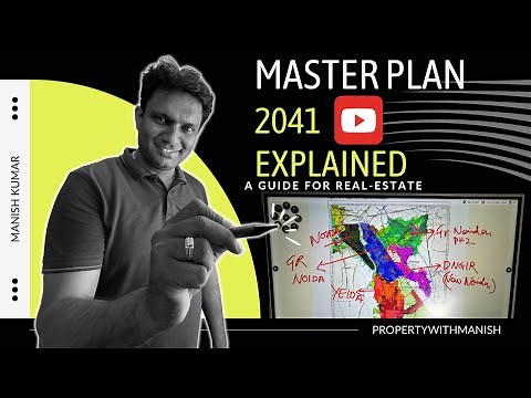 Master Plan 2041 (NOIDA) - Map Explained - 2024 - Property With Manish