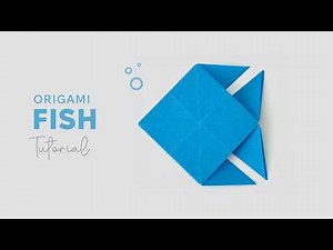 Origami Fish. How to Make an Easy Origami Fish | Paper Fish Folding Step by Step