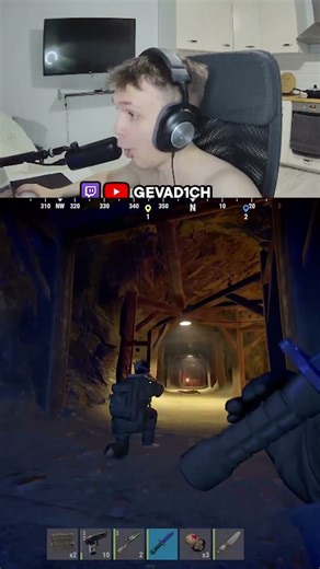 AINT NO WAY IT JUST HAPPENED👀 #gevad1ch #twitch #rust #rustsolo #solorust #shorts