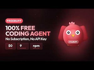 FreeBuff: 100% Free & Unlimited Coding Agent, No Subscription, No API Key