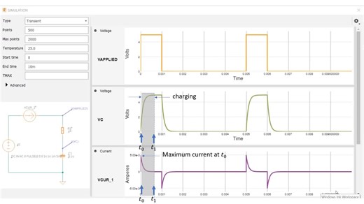 Capacitors under DC conditions | Autodesk