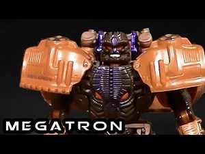 Beast Wars TRANSMETAL MEGATRON Transformers Figure Review