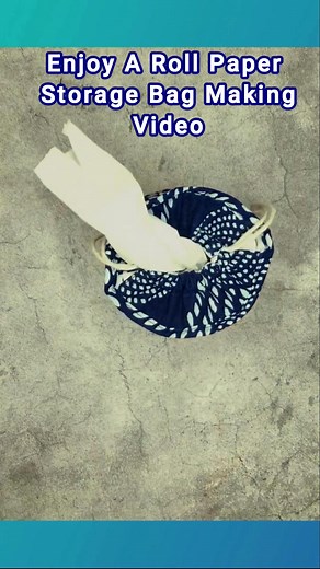 Enjoy A Roll Paper Storage Bag Making Video #rollpaper #storageideas #storage #storagehacks #storagegoals #storagebags #storagebag #reeltutorial #tokenoflove #skilldevelopment #sewinglove #recycling #onlinelearning #craftlovers #diy #handmade #uniquedesigns #fabricbags #environmentallyfriendly #BagMakingVideo #drawstringbag #EasyMaking #crafts #selfimprovementdaily #trending #diycrafts #howto #howtomake | All Girls' Things