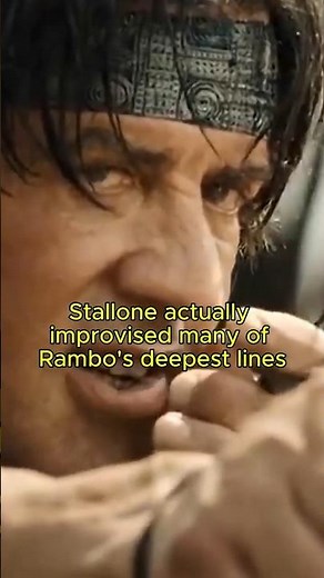 Rambo's 3 Most Brutal Lines! 🔥#rambo #sylvesterstallone