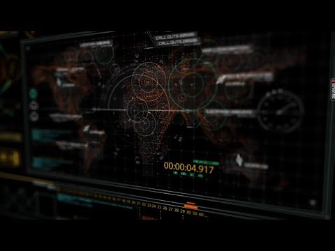 Hud Sound Effects & Futuristic Animation | No-copyright Interface and Hacker Screen Design