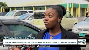 Latest homicide ignites calls for more action to tackle crime | Eyewitness News Bahamas