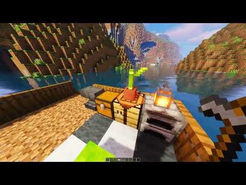Minecraft: Raft Base for Survival! #minecraft
