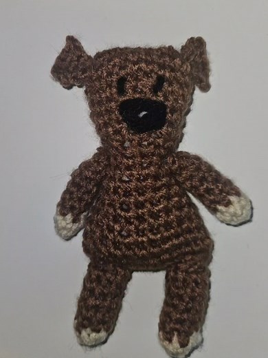Crochet Mr. Bean Teddy Bear: Step-by-Step Tutorial